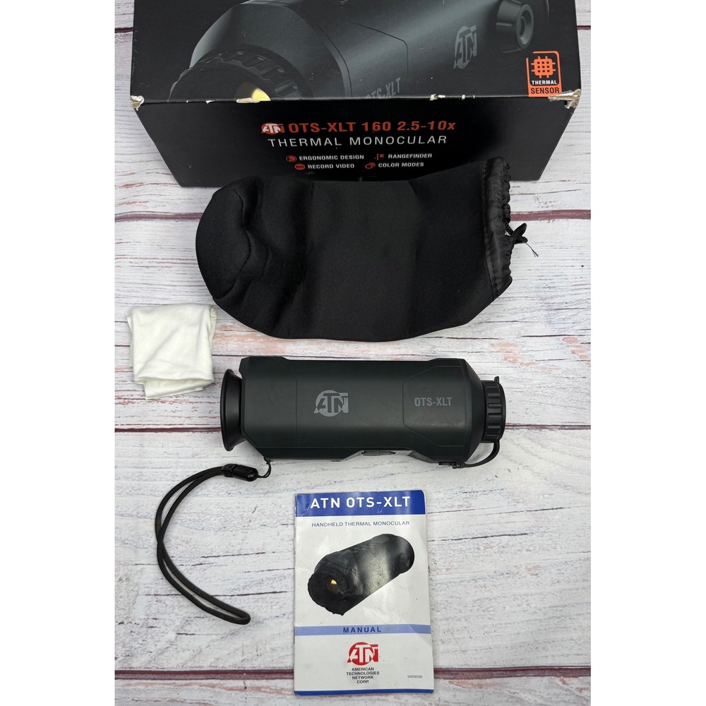 ATN OTS-XLT 160 2.5-10x Thermal Monocular‎ Handheld Rangefinder